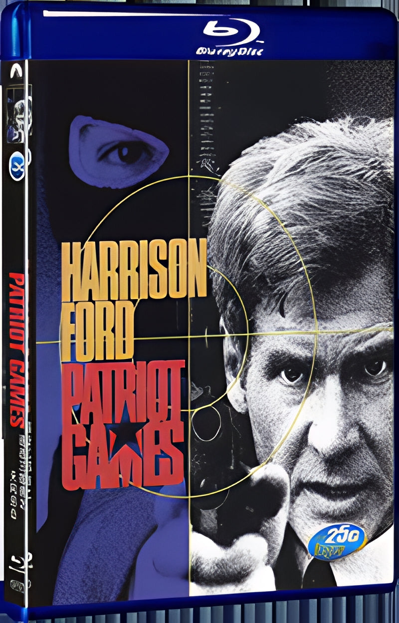 1992 Patriot Games 1080P for Gift 1-Disc All RegionPlay Seal Box Blu-ray
