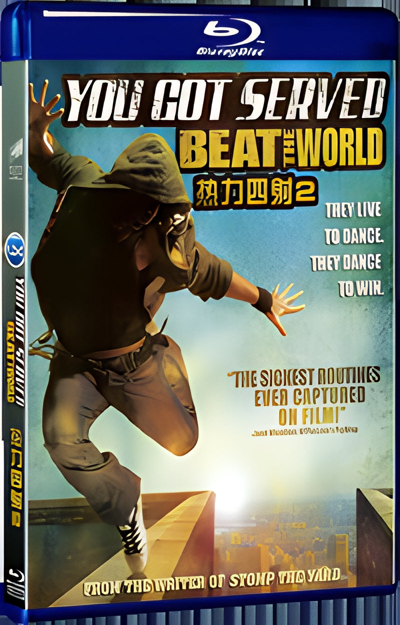 2010 You Got Served: Beat the World 1080P for Gift 1-Disc All RegionPlay Seal Box Blu-ray