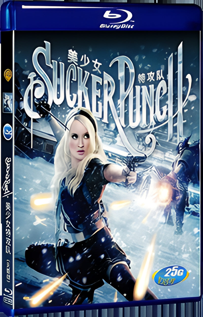 2011 Sucker Punch 1080P for Gift 1-Disc All RegionPlay Seal Box Blu-ray