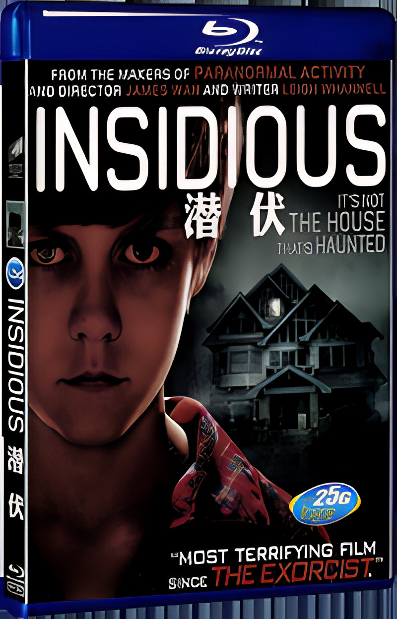 2010 Insidious 1080P for Gift 1-Disc All RegionPlay Seal Box Blu-ray