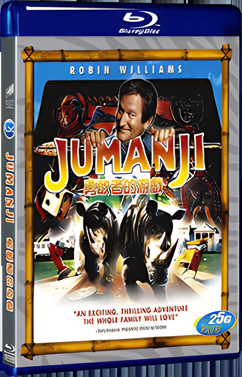 1995 Jumanji 1080P for Gift 1-Disc All RegionPlay Seal Box Blu-ray