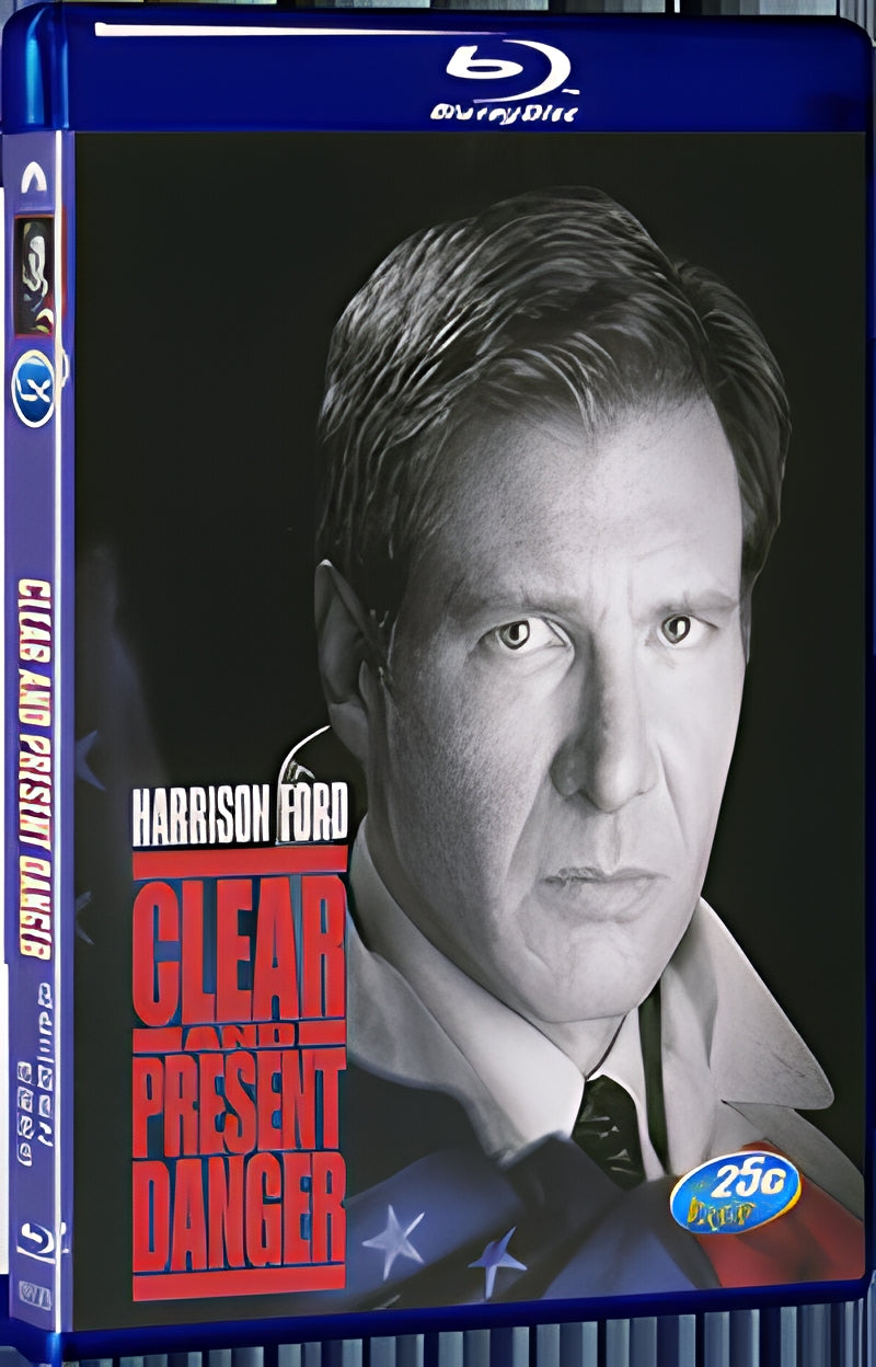 1994 Clear and Present Danger 1080P for Gift 1-Disc All RegionPlay Seal Box Blu-ray