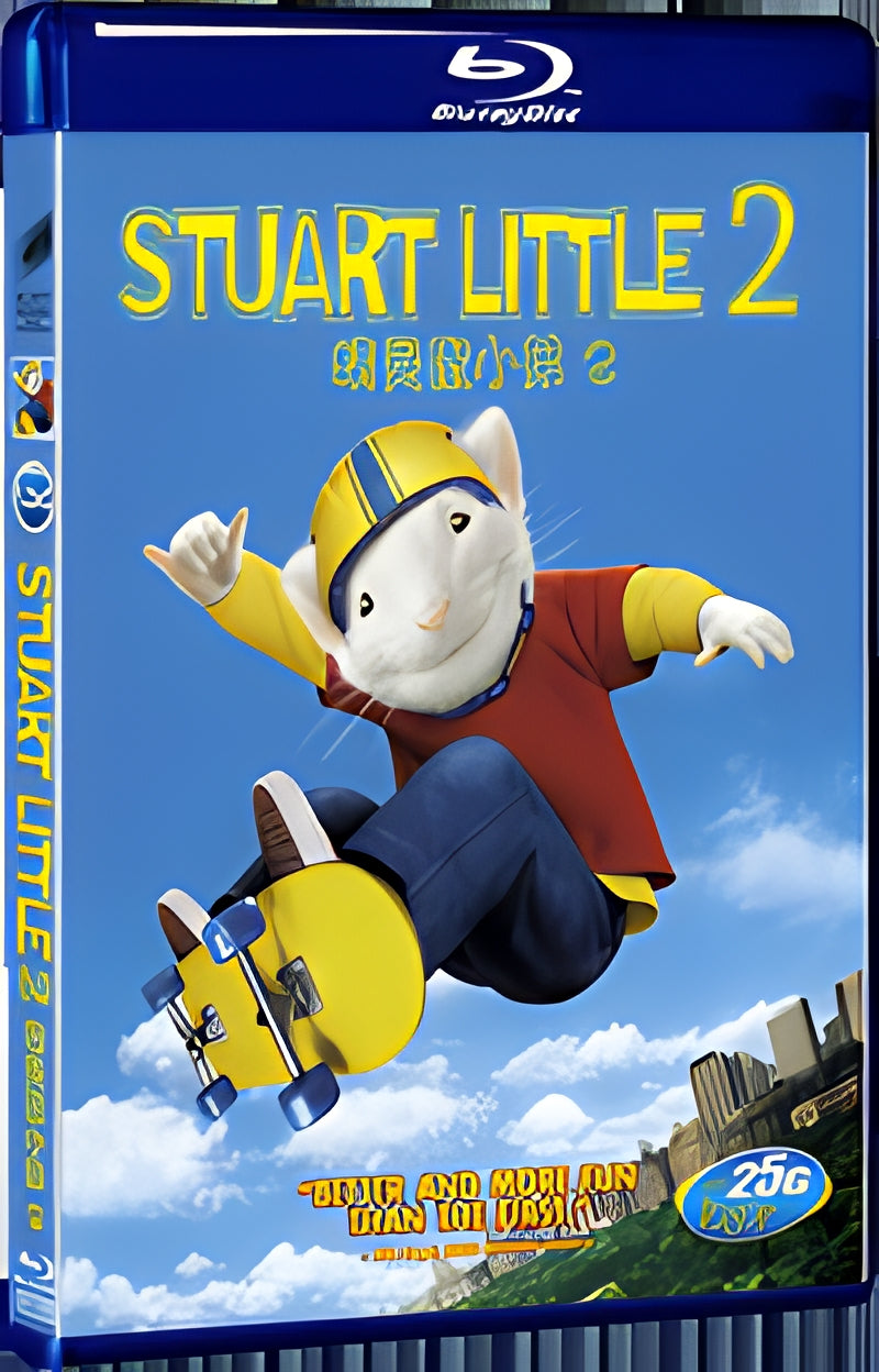 2002 Stuart Little 2 1080P for Gift 1-Disc All RegionPlay Seal Box Blu-ray
