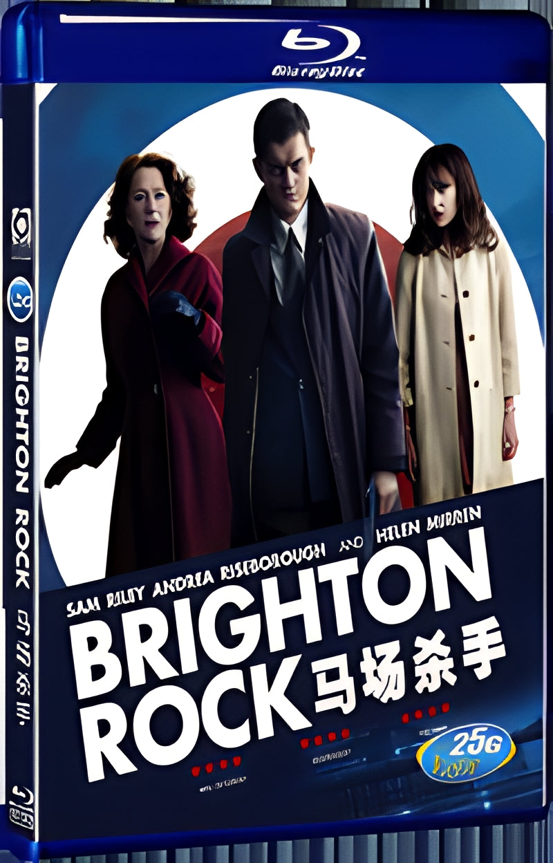 2010 Brighton Rock 1080P for Gift 1-Disc All RegionPlay Seal Box Blu-ray