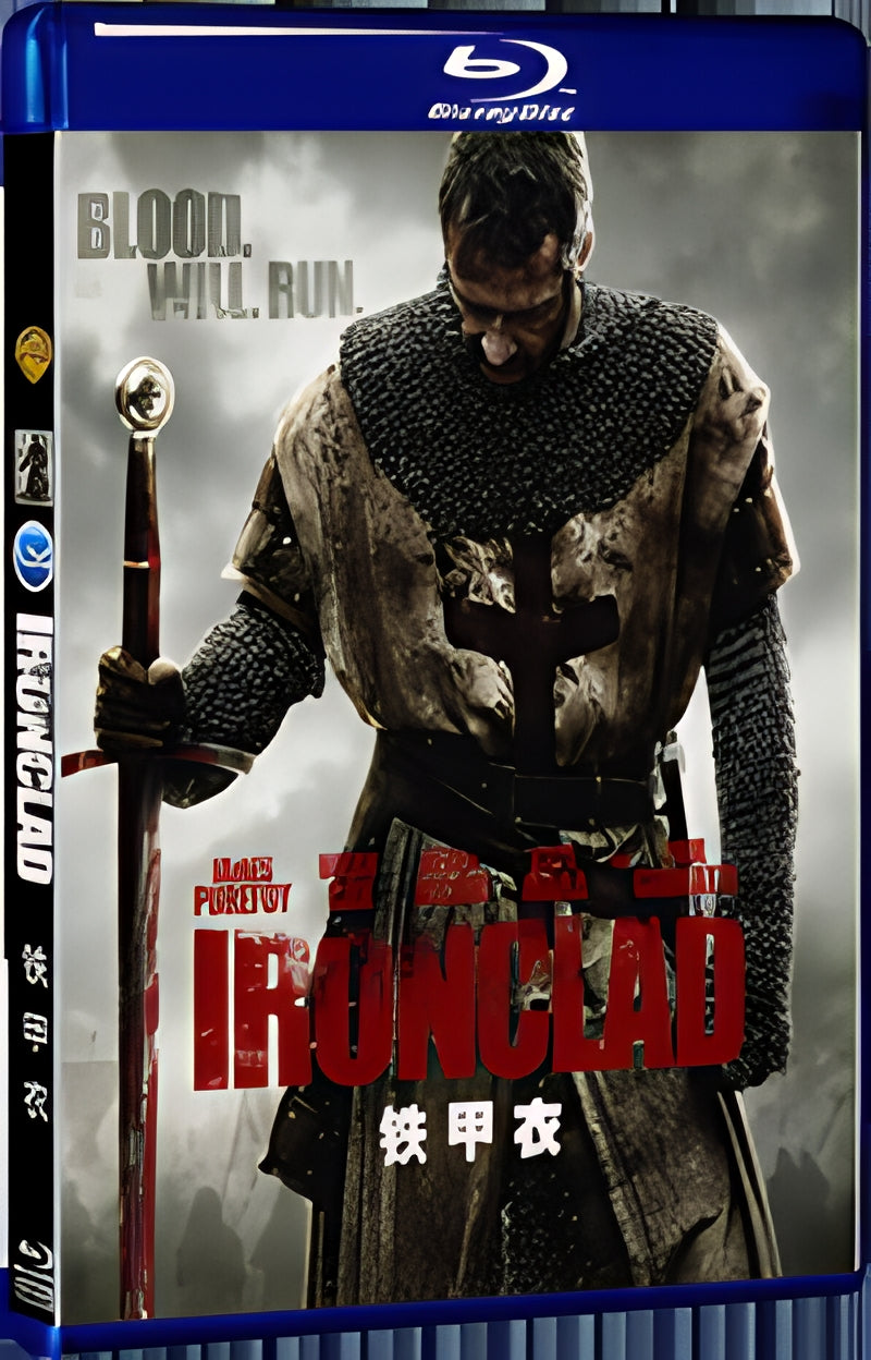 2011 Ironclad 1080P for Gift 1-Disc All RegionPlay Seal Box Blu-ray