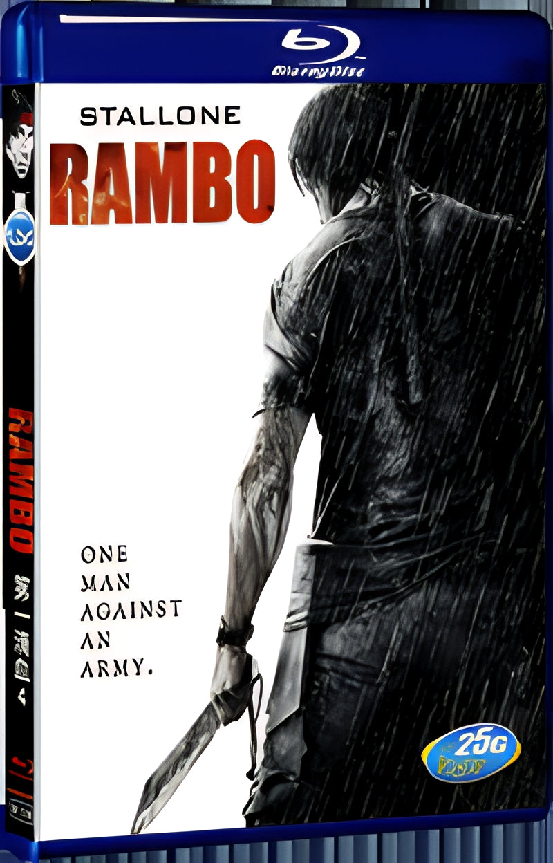 2008 Ramb Ramb First Blood 4 1080P for Gift 1-Disc All RegionPlay Seal Box Blu-ray