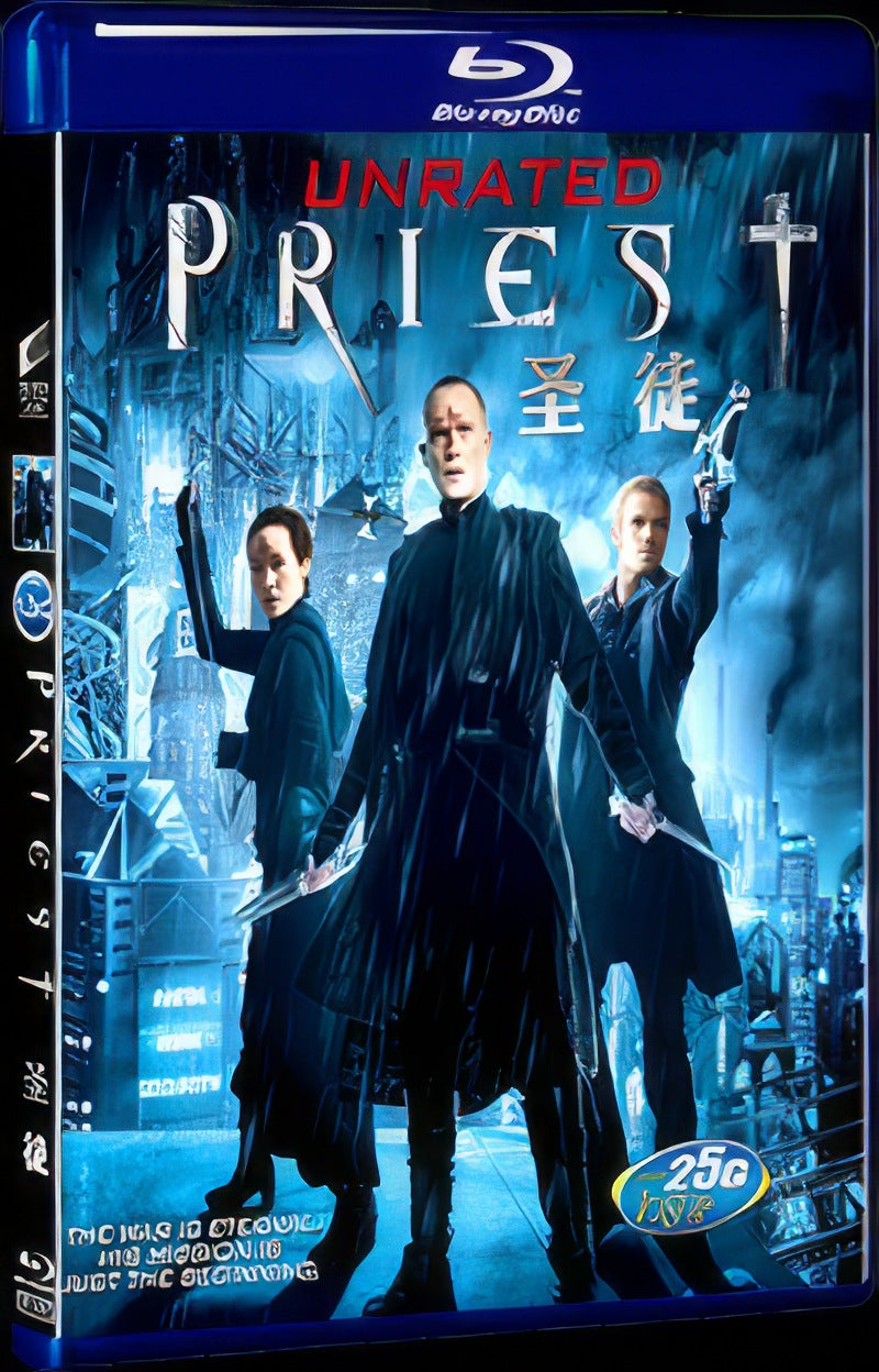 2011 Priest Movie 1-Disc Box Set for Gift Collection Blu-ray