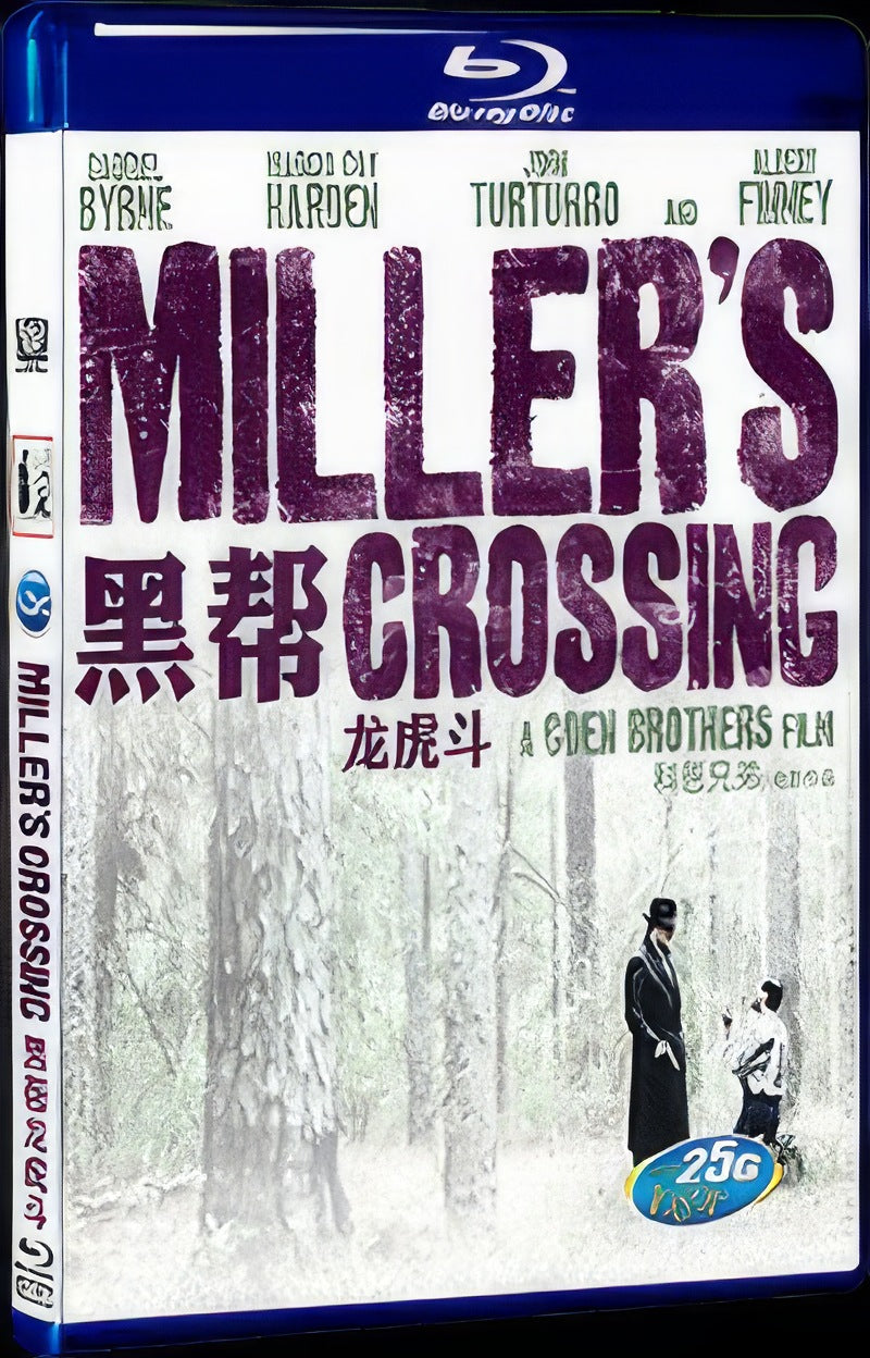 1990 MILLRE'S CROSSING Movie 1-Disc Box Set for Gift Collection Blu-ray