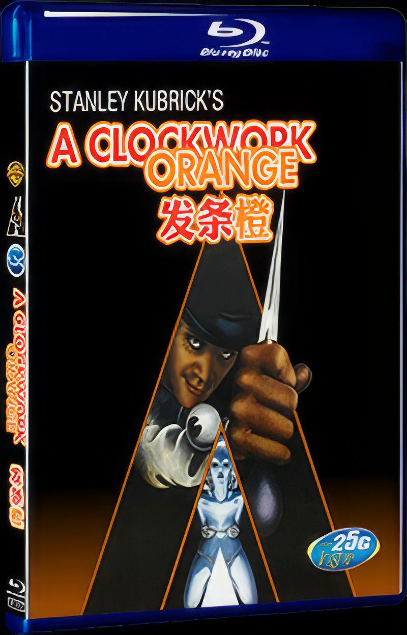 1971 A Clockwork Orange Movie 1-Disc Box Set for Gift Collection Blu-ray