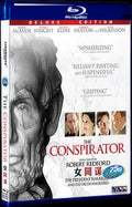2011 The Conspirator Movie 1-Disc Box Set for Gift Collection Blu-ray