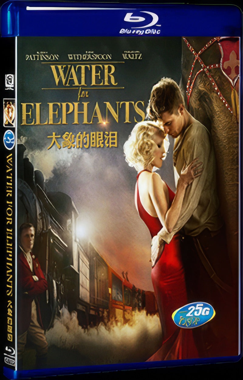 2011 Water for Elephants Movie 1-Disc Box Set for Gift Collection Blu-ray