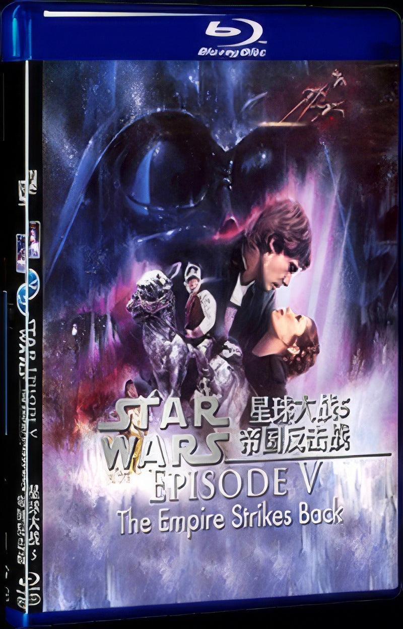 1980 Star Wars: Episode V - The Empire Strikes Back Movie 1-Disc Box Set for Gift Collection Blu-ray