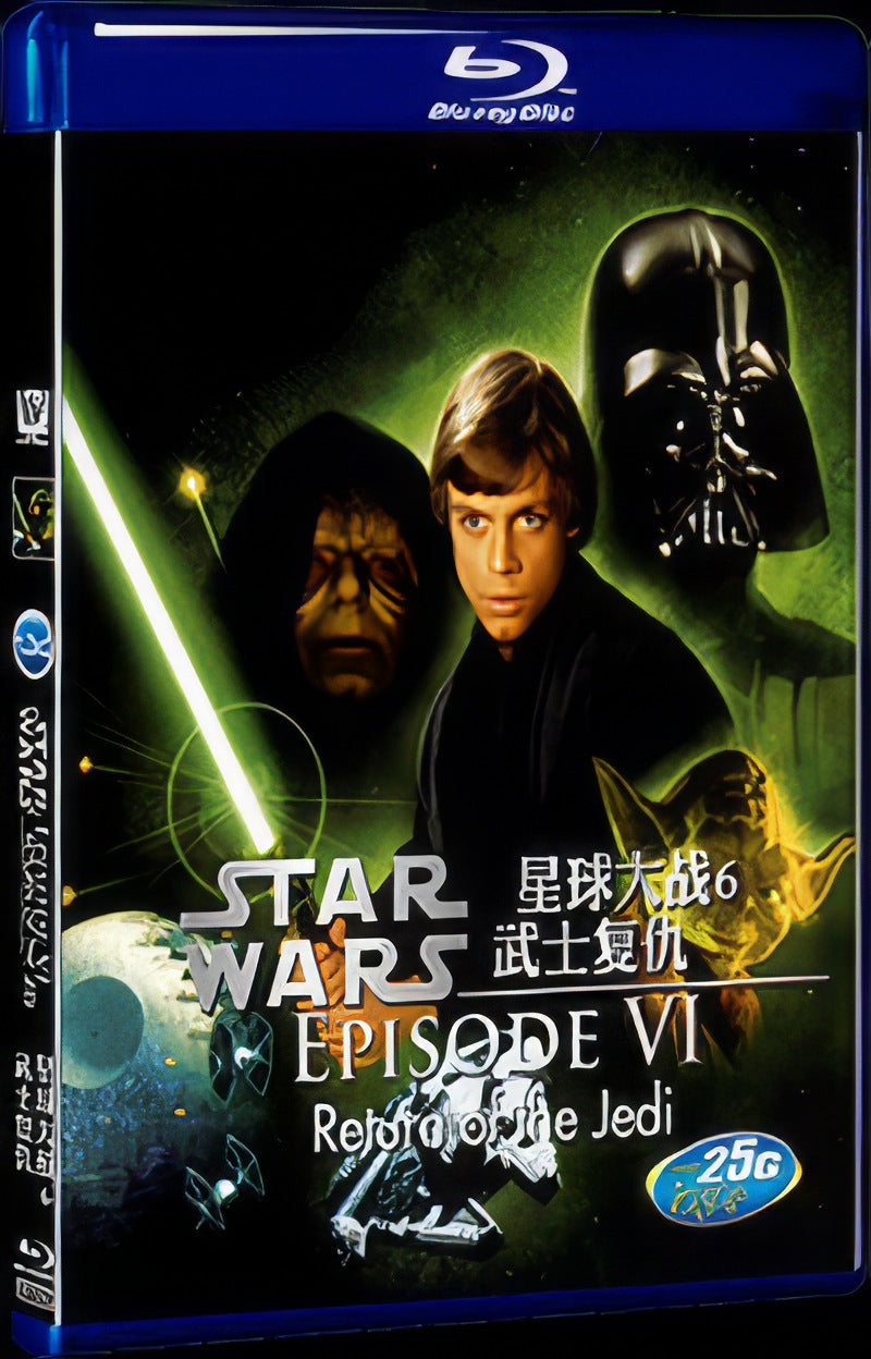1983 Star Wars: Episode VI - Return of the Jedi Movie 1-Disc Box Set for Gift Collection Blu-ray