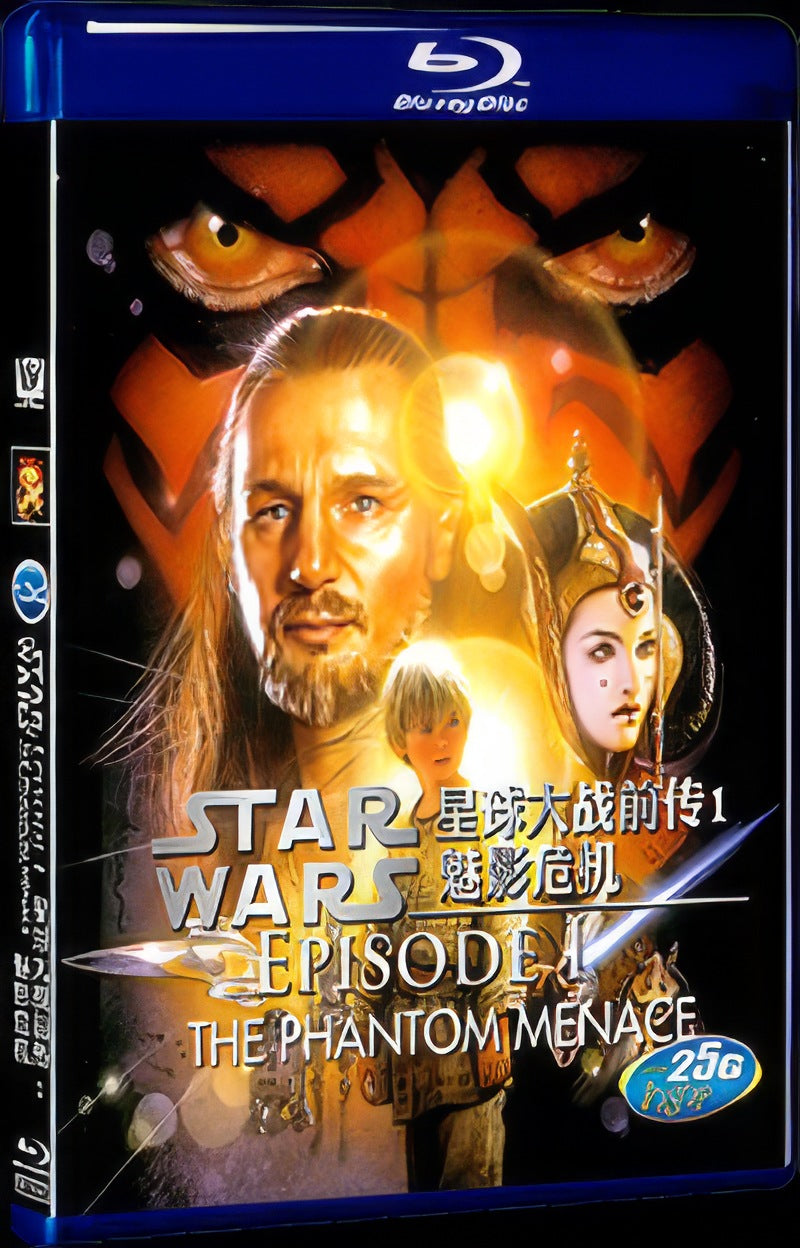 1999 Star Wars:Episode I - The Phantom Menace Movie 1-Disc Box Set for Gift Collection Blu-ray