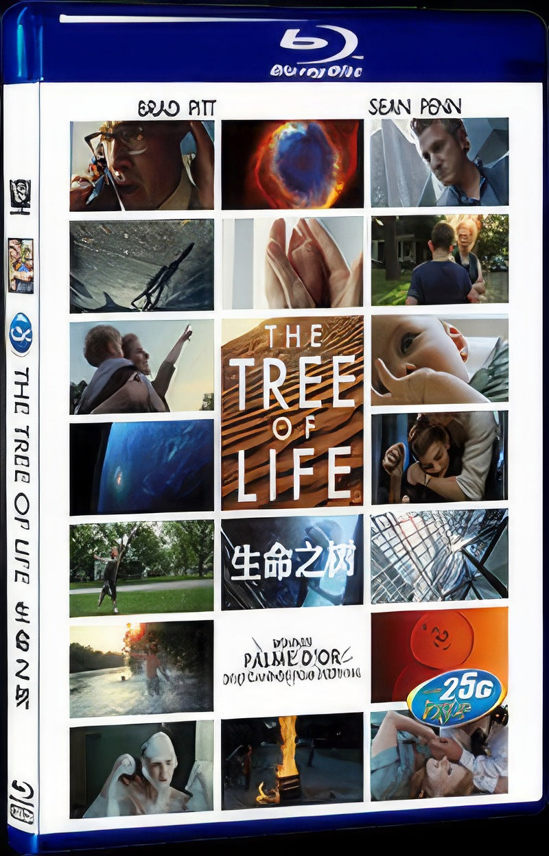 2011 The Tree of Life Movie 1-Disc Box Set for Gift Collection Blu-ray
