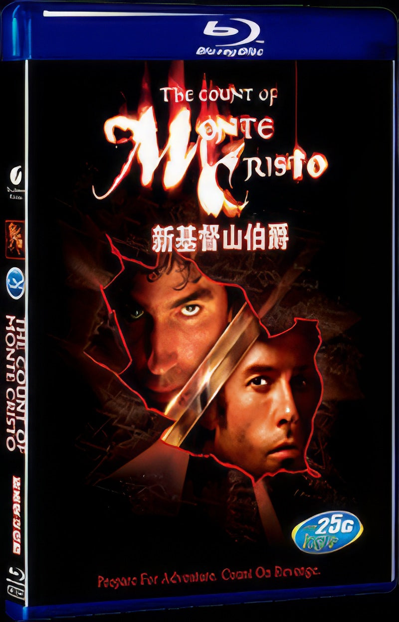 2002 The Count of Monte Cristo Movie 1-Disc Box Set for Gift Collection Blu-ray