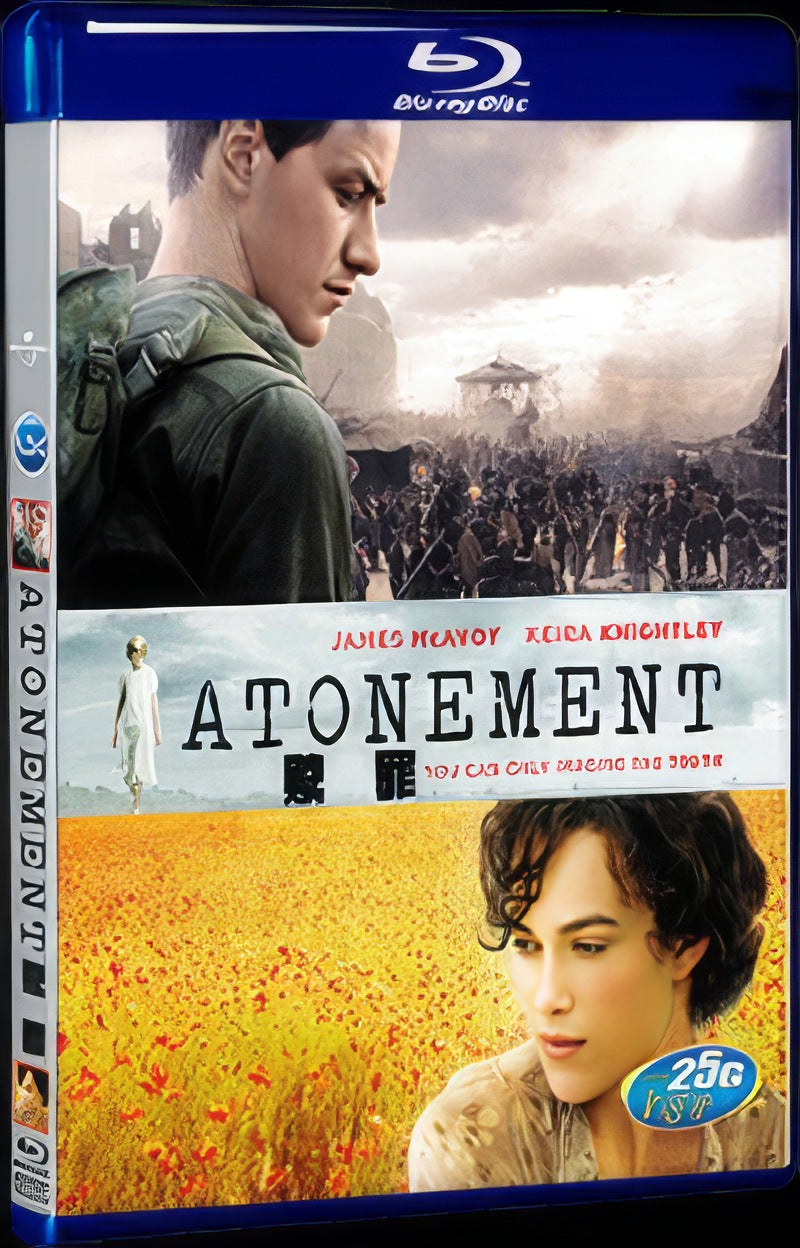 2007 Atonement Movie 1-Disc Box Set for Gift Collection Blu-ray