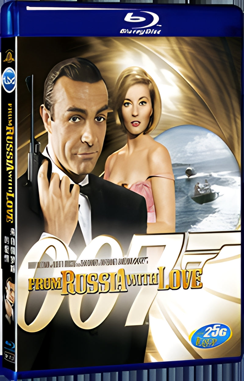 1963 From Russia With Love 1080P for Gift 1-Disc All RegionPlay Seal Box Blu-ray