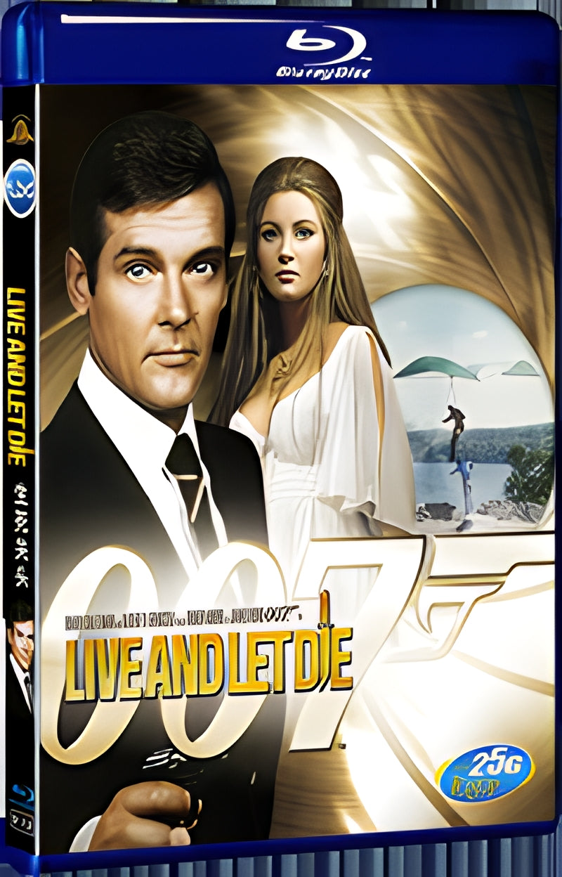 1973 Live and Let Die 1080P for Gift 1-Disc All RegionPlay Seal Box Blu-ray