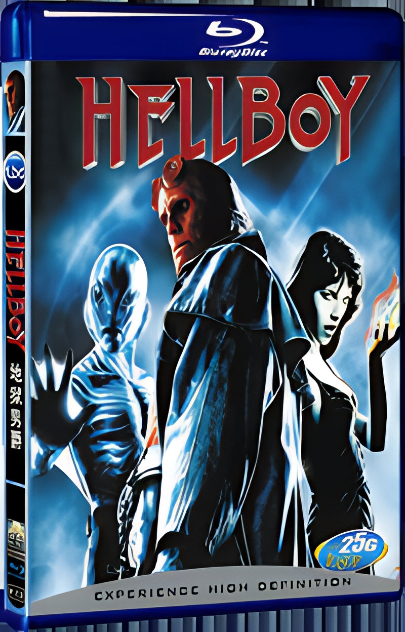 2004 Hellboy 1080P for Gift 1-Disc All RegionPlay Seal Box Blu-ray