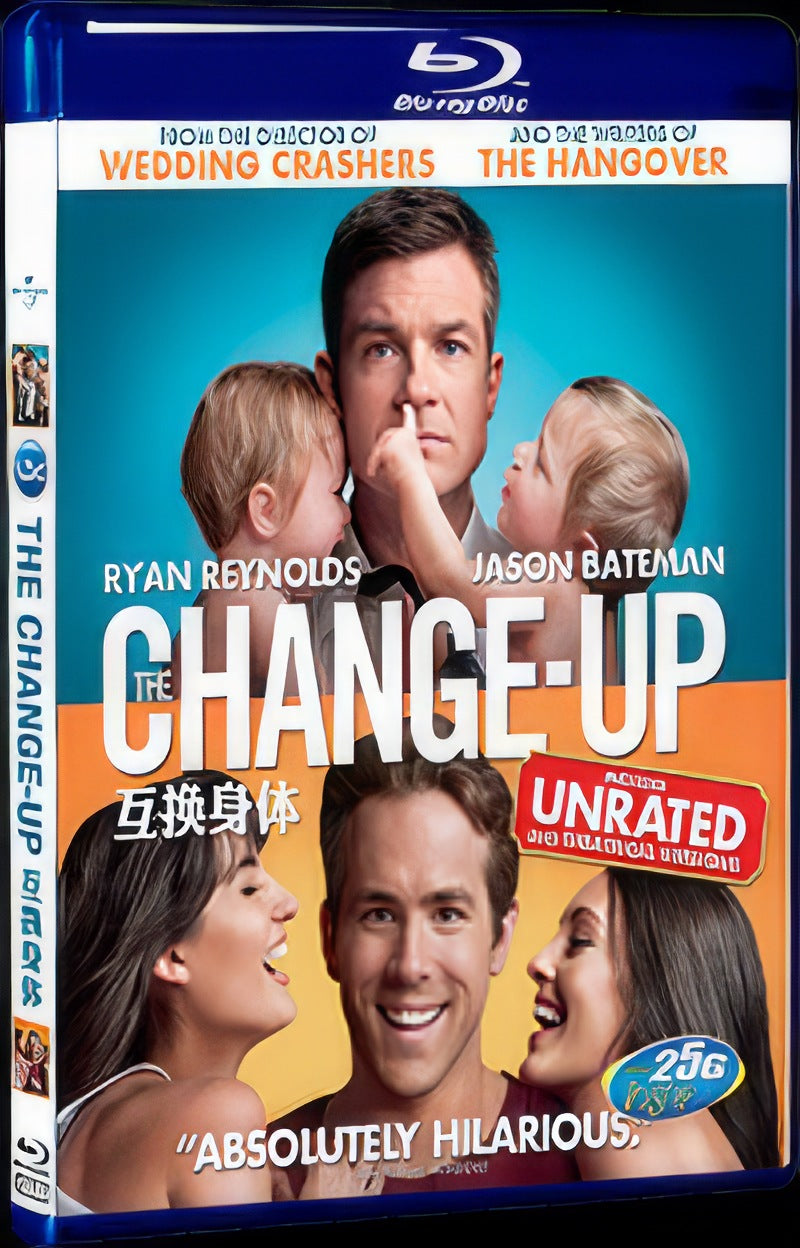 2011 The Change-Up Movie 1-Disc Box Set for Gift Collection Blu-ray