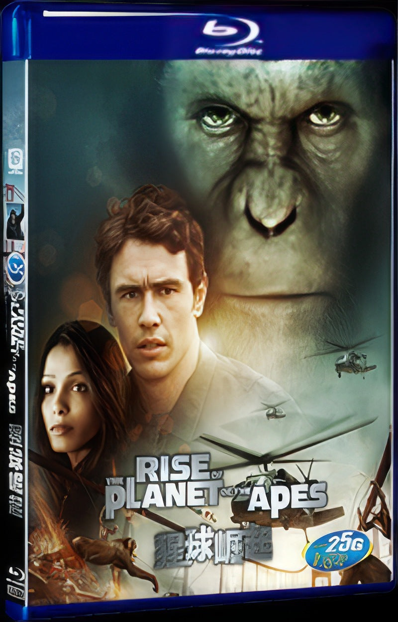 2011 iseof the Planet of the Apes Movie 1-Disc Box Set for Gift Collection Blu-ray