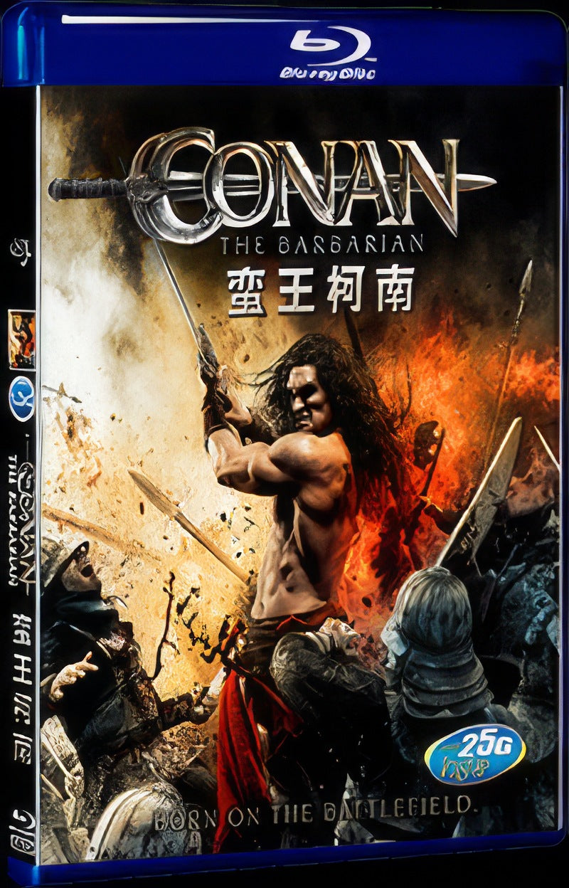 2011 3DConan the Barbarian Movie 1-Disc Box Set for Gift Collection Blu-ray