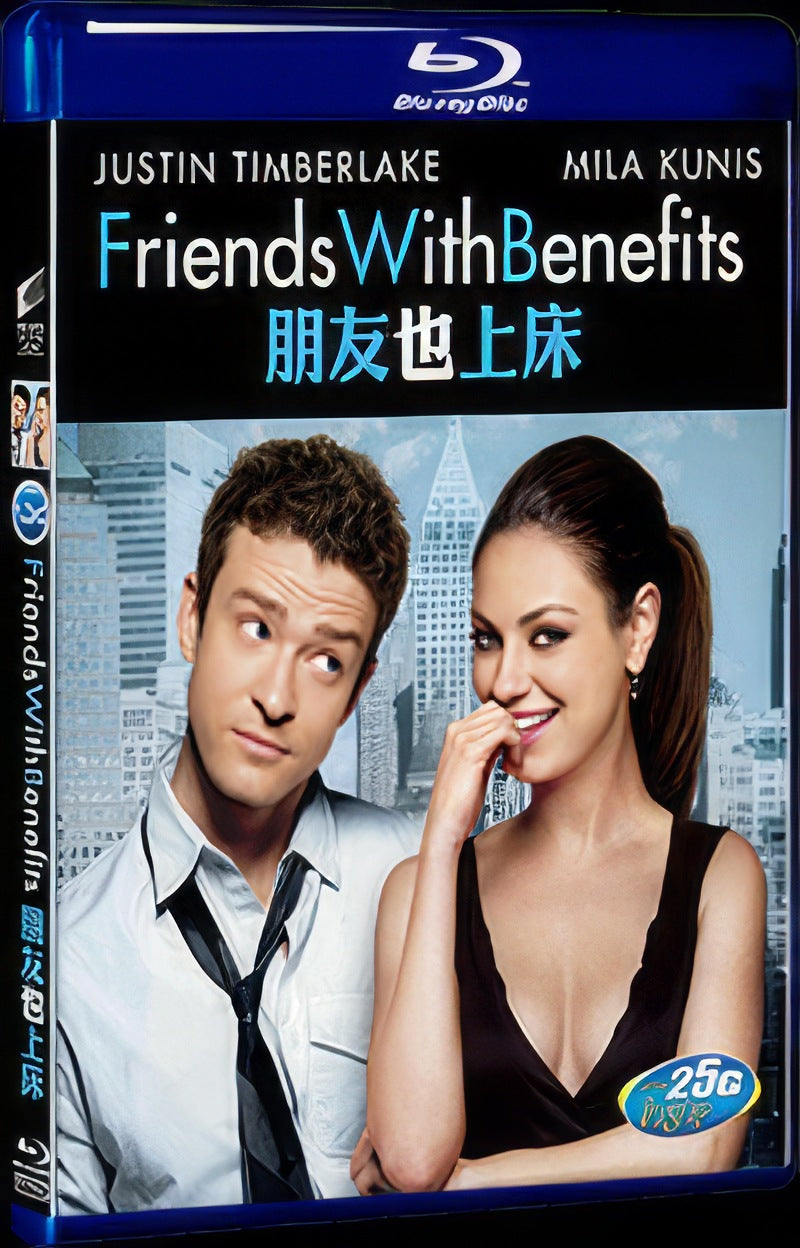 2011 Friends with Benefits Movie 1-Disc Box Set for Gift Collection Blu-ray