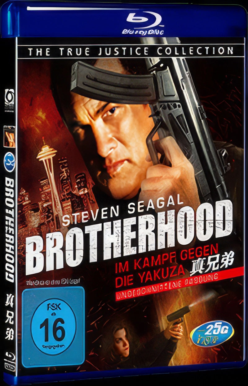 2011 True Justice Brotherhood 2011 Movie 1-Disc Box Set for Gift Collection Blu-ray