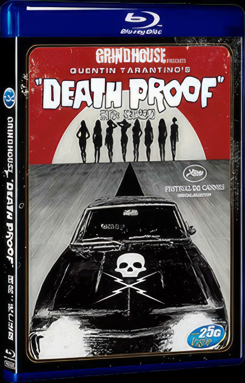 2007 Death Proof(2007) Movie 1-Disc Box Set for Gift Collection Blu-ray