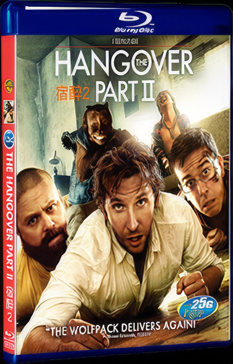 2011 The Hangover Part II Movie 1-Disc Box Set for Gift Collection Blu-ray