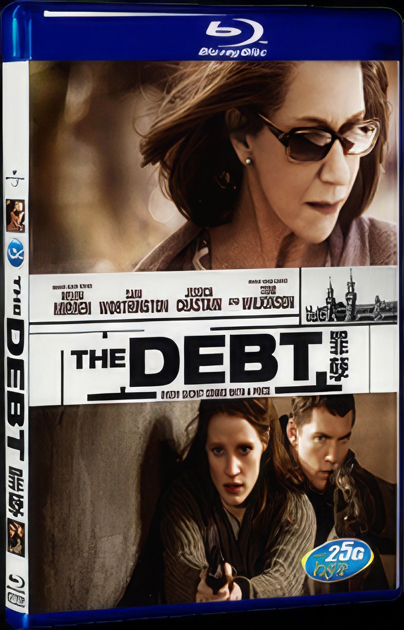 2010 The Debt Movie 1-Disc Box Set for Gift Collection Blu-ray