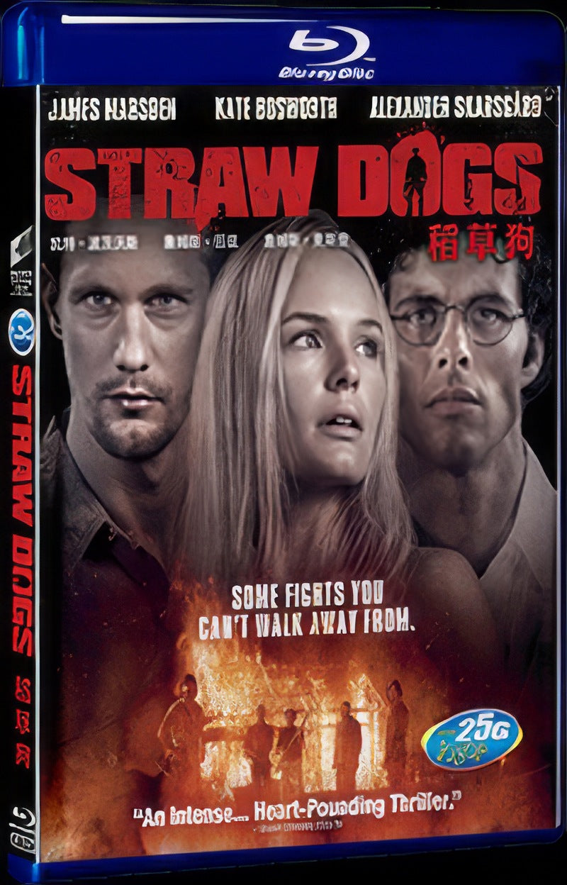2011 Straw Dogs Movie 1-Disc Box Set for Gift Collection Blu-ray