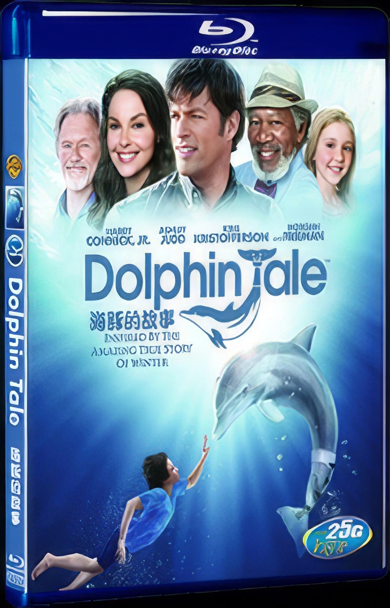 2011 Dolphin Tale (2011) Movie 1-Disc Box Set for Gift Collection Blu-ray