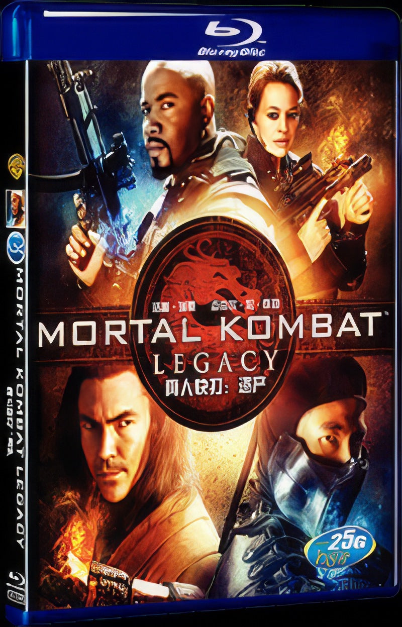 2011 Mortal Kombat: Legacy Movie 1-Disc Box Set for Gift Collection Blu-ray