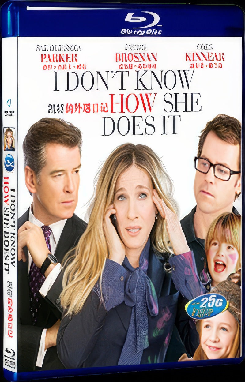 2011 I Don't Know How She Does It Movie 1-Disc Box Set for Gift Collection Blu-ray