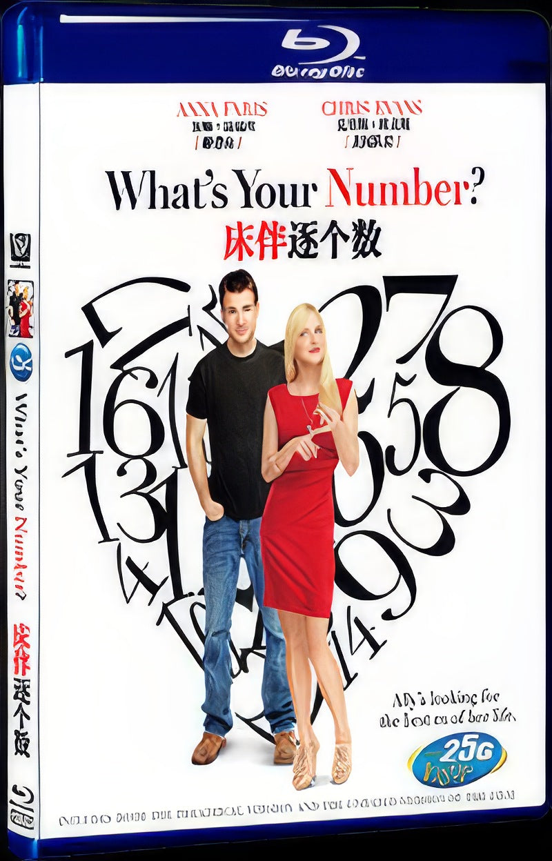 2011 What's Your Number Movie 1-Disc Box Set for Gift Collection Blu-ray