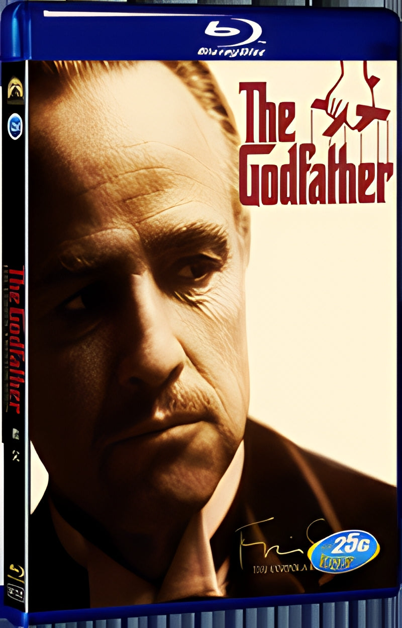 1972 The Godfather 1080P for Gift 1-Disc All RegionPlay Seal Box Blu-ray