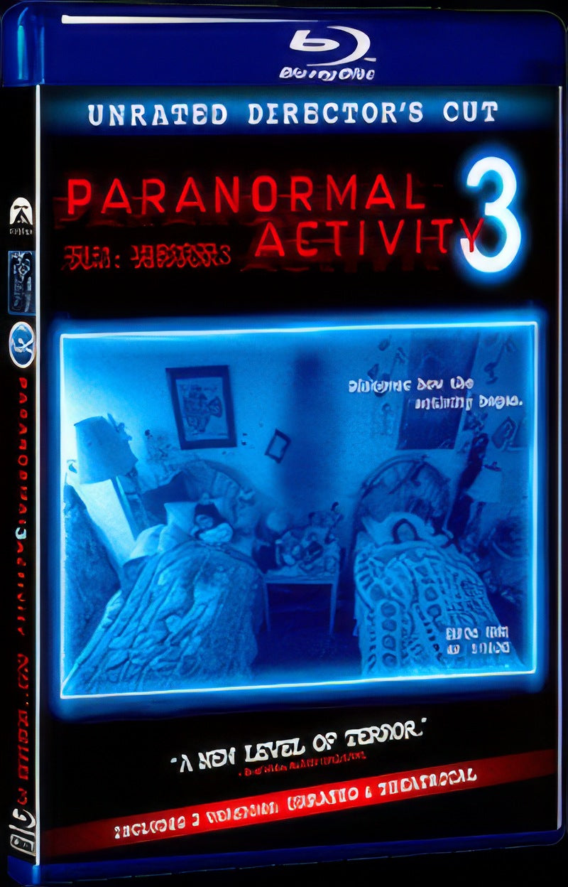 2011 Paranormal Activity 3 Movie 1-Disc Box Set for Gift Collection Blu-ray