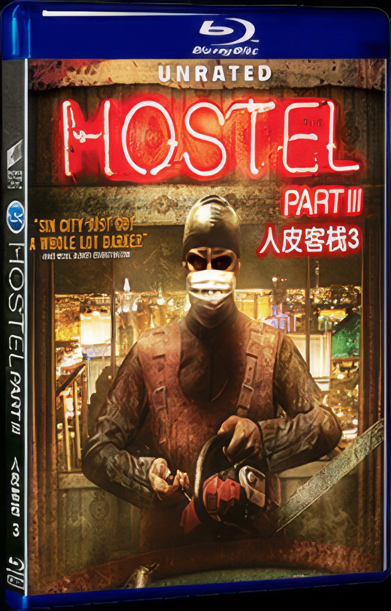 2011 Hostel: Part III Movie 1-Disc Box Set for Gift Collection Blu-ray