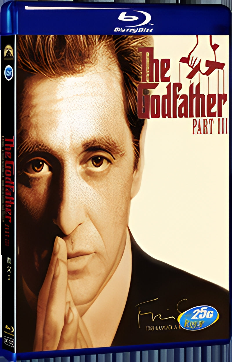 1990 The Godfather3 1080P for Gift 1-Disc All RegionPlay Seal Box Blu-ray