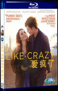 2011 like crazy Movie 1-Disc Box Set for Gift Collection Blu-ray