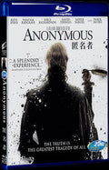 2011 Anonymous Movie 1-Disc Box Set for Gift Collection Blu-ray