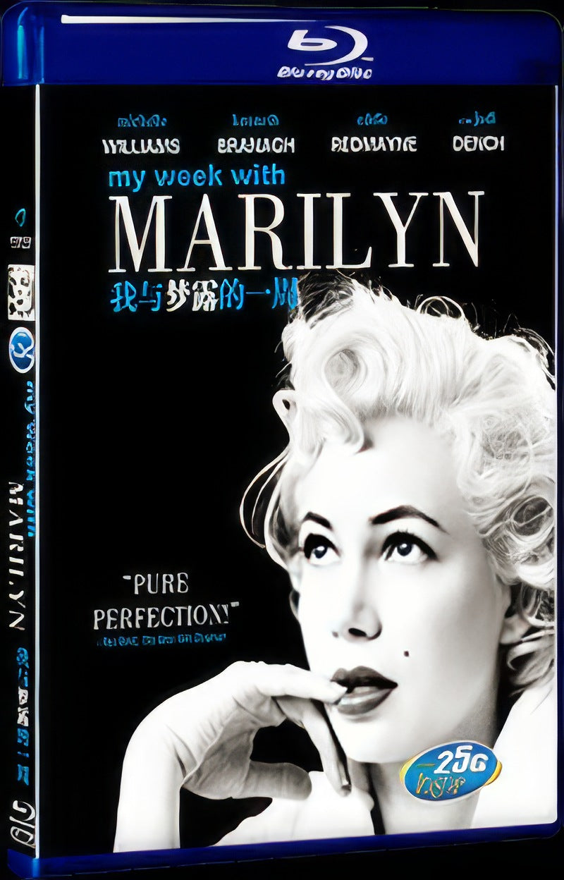 2011 My Week with Marilyn Movie 1-Disc Box Set for Gift Collection Blu-ray