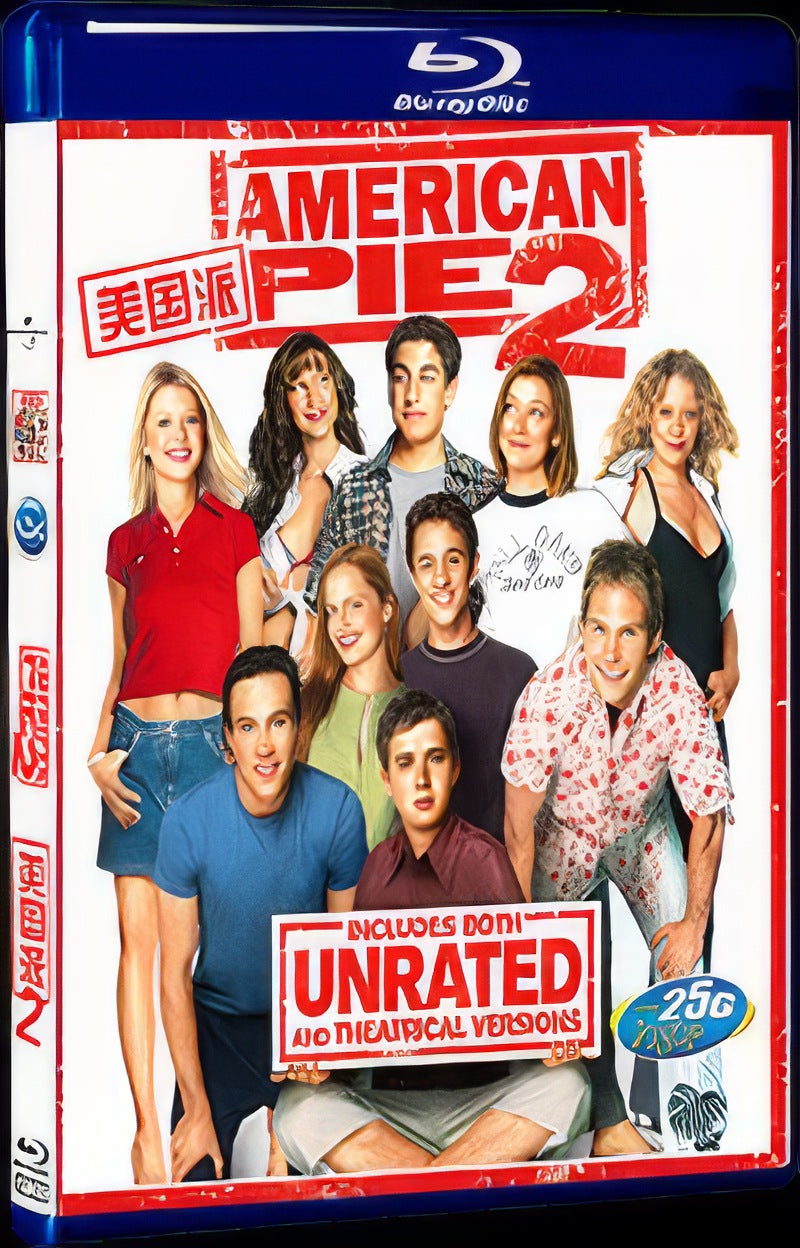 2001 American Pie 2 Movie 1-Disc Box Set for Gift Collection Blu-ray