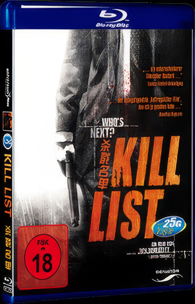 2011 Kill List Movie 1-Disc Box Set for Gift Collection Blu-ray