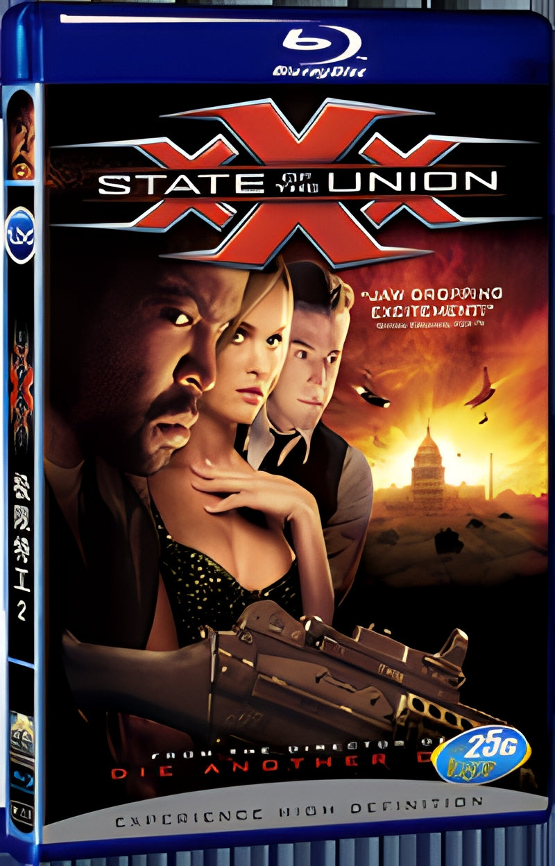 2005 XXX: State of the Union 1080P for Gift 1-Disc All RegionPlay Seal Box Blu-ray