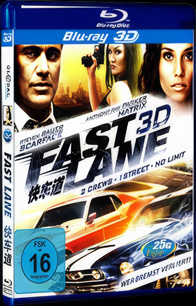 2009 Fast Lane Movie 1-Disc Box Set for Gift Collection Blu-ray