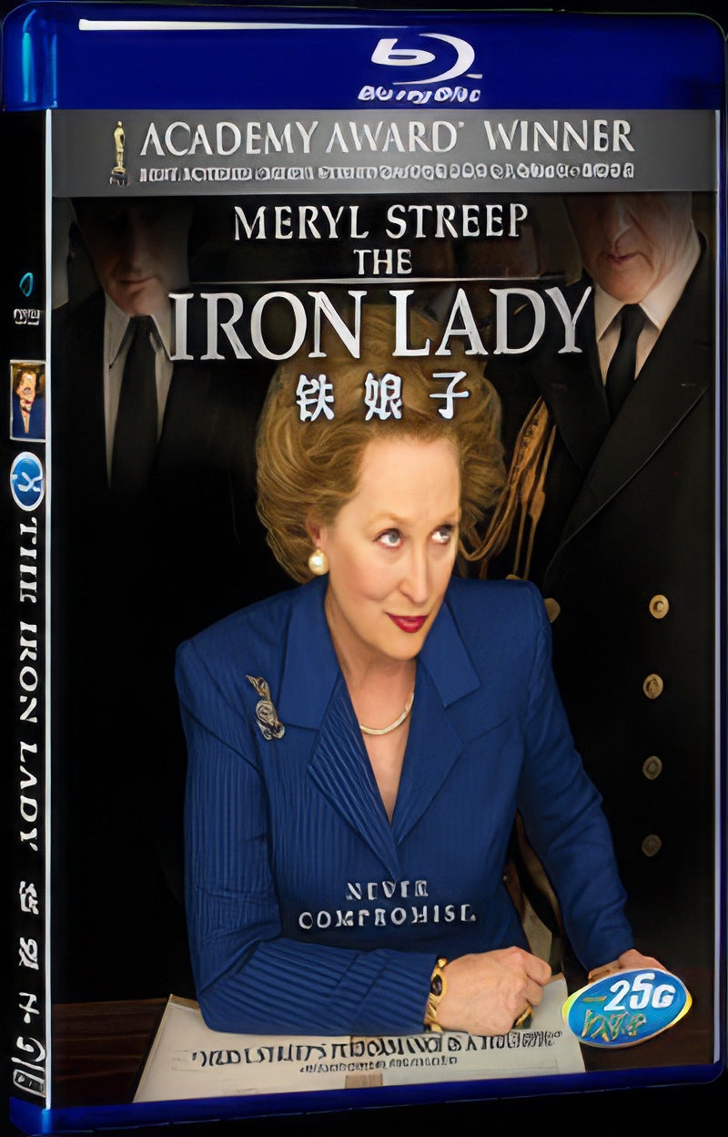 2011 The Iron Lady Movie 1-Disc Box Set for Gift Collection Blu-ray