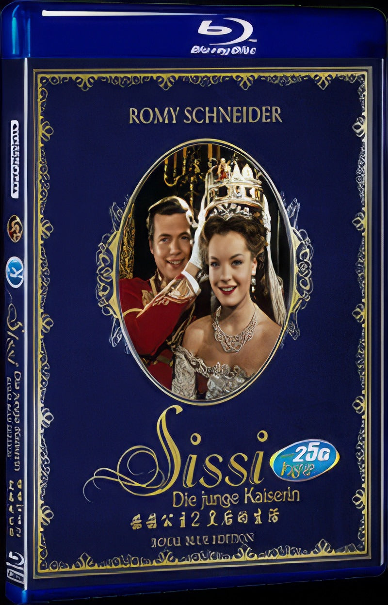 1956 Sissi: The Young Empress Movie 1-Disc Box Set for Gift Collection Blu-ray